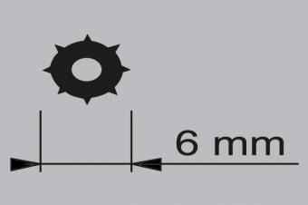 Sineklik Fitili 6 mm